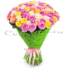 Букет Пламя страсти, купить цветы Тольятти, доставка цветов в Тольятти, Cvet-pro
