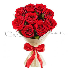 Букет Комплимент, купить цветы в Тольятти, доставка цветов в Тольятти, красная роза, Cvet-pro