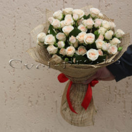Букет Зимнее серебро, купить цветы Тольятти, доставка цветов Тольятти, Cvet-pro