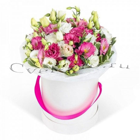 Цветы в коробке Вагнер, купить цветы Тольятти